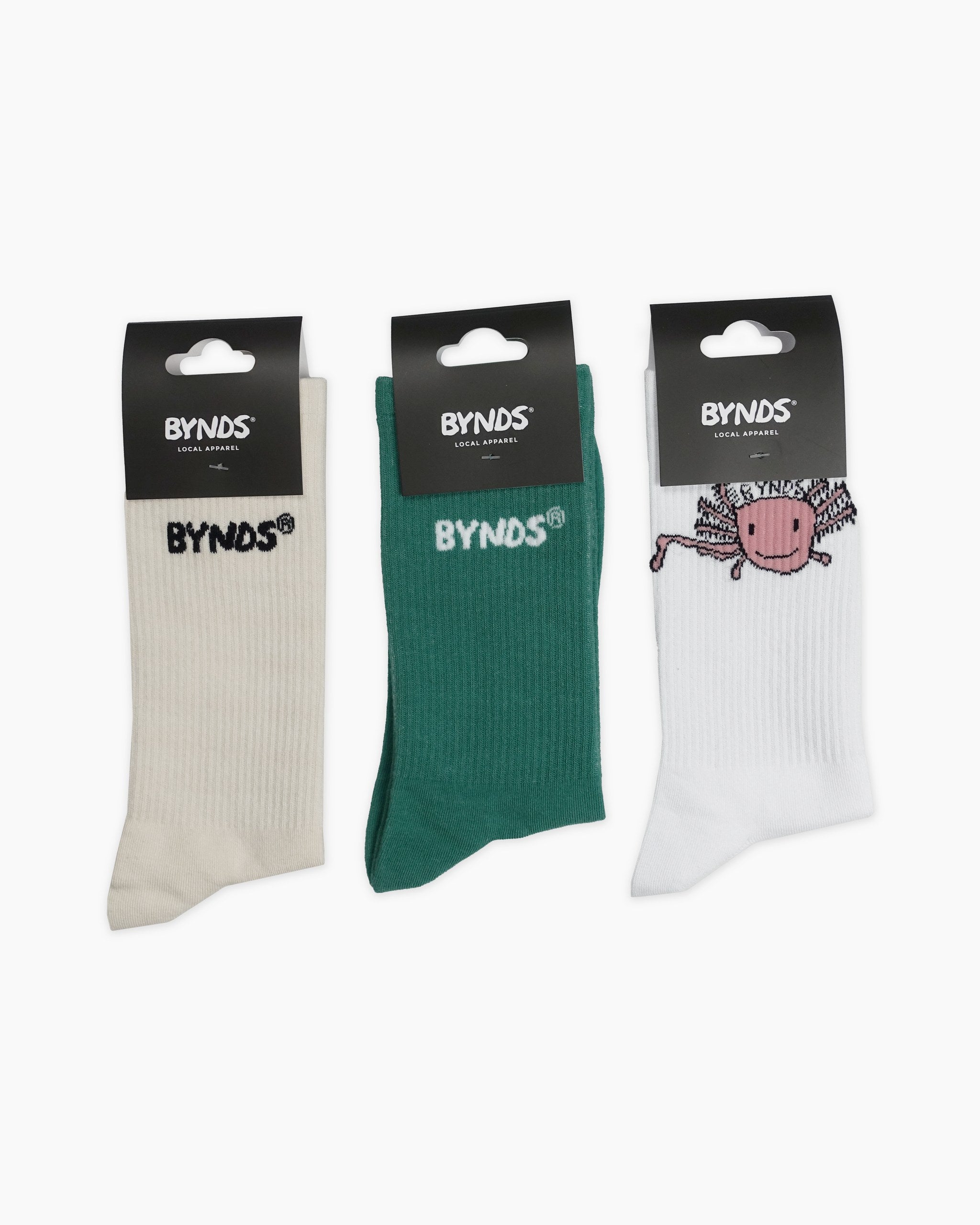 BYNDS · 3-socks-pack · back