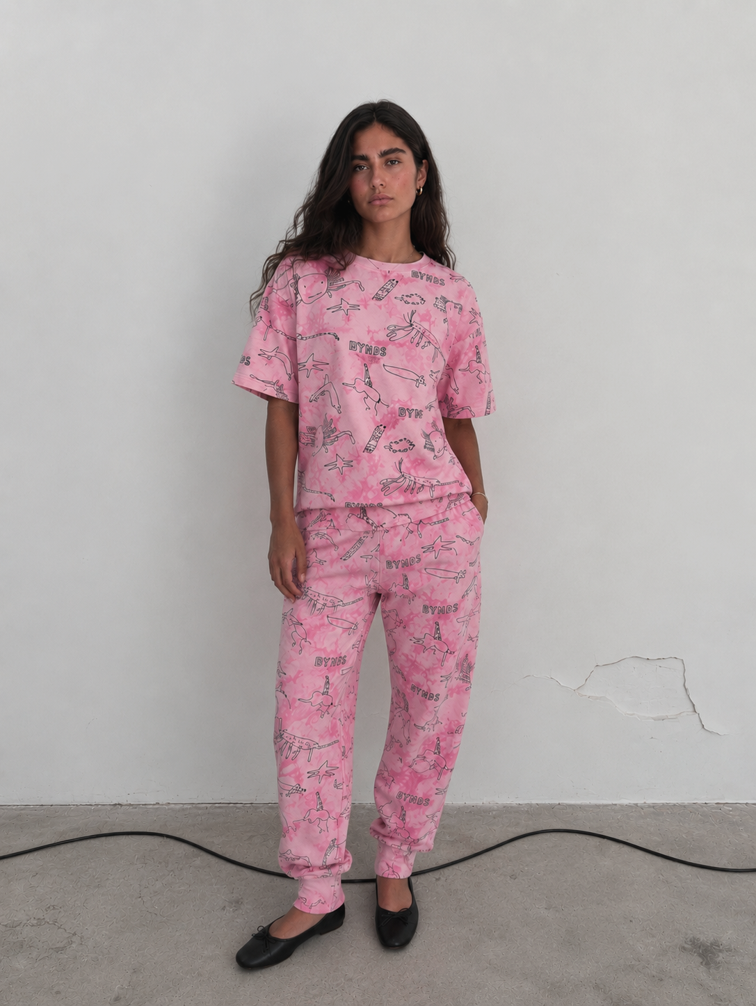 Look BYNDS · Pink Clouds Tie Dye