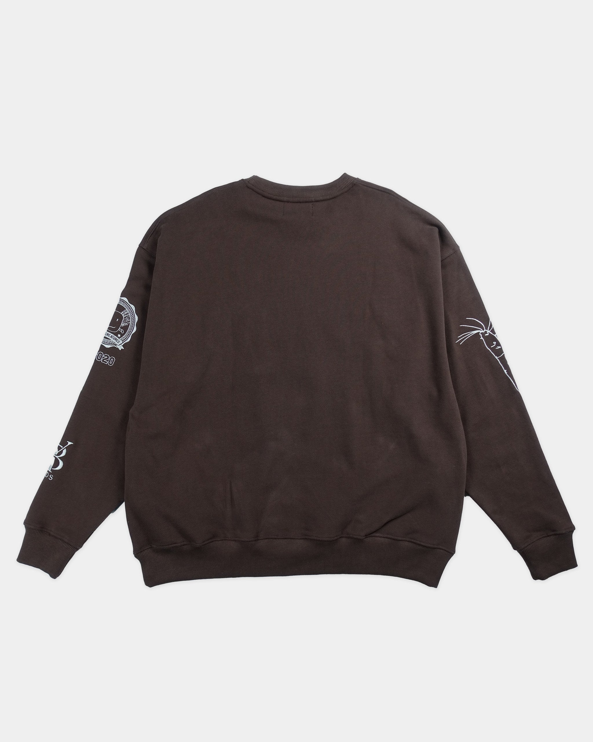 BYNDS · rioja-chocolate-sweatshirt · back