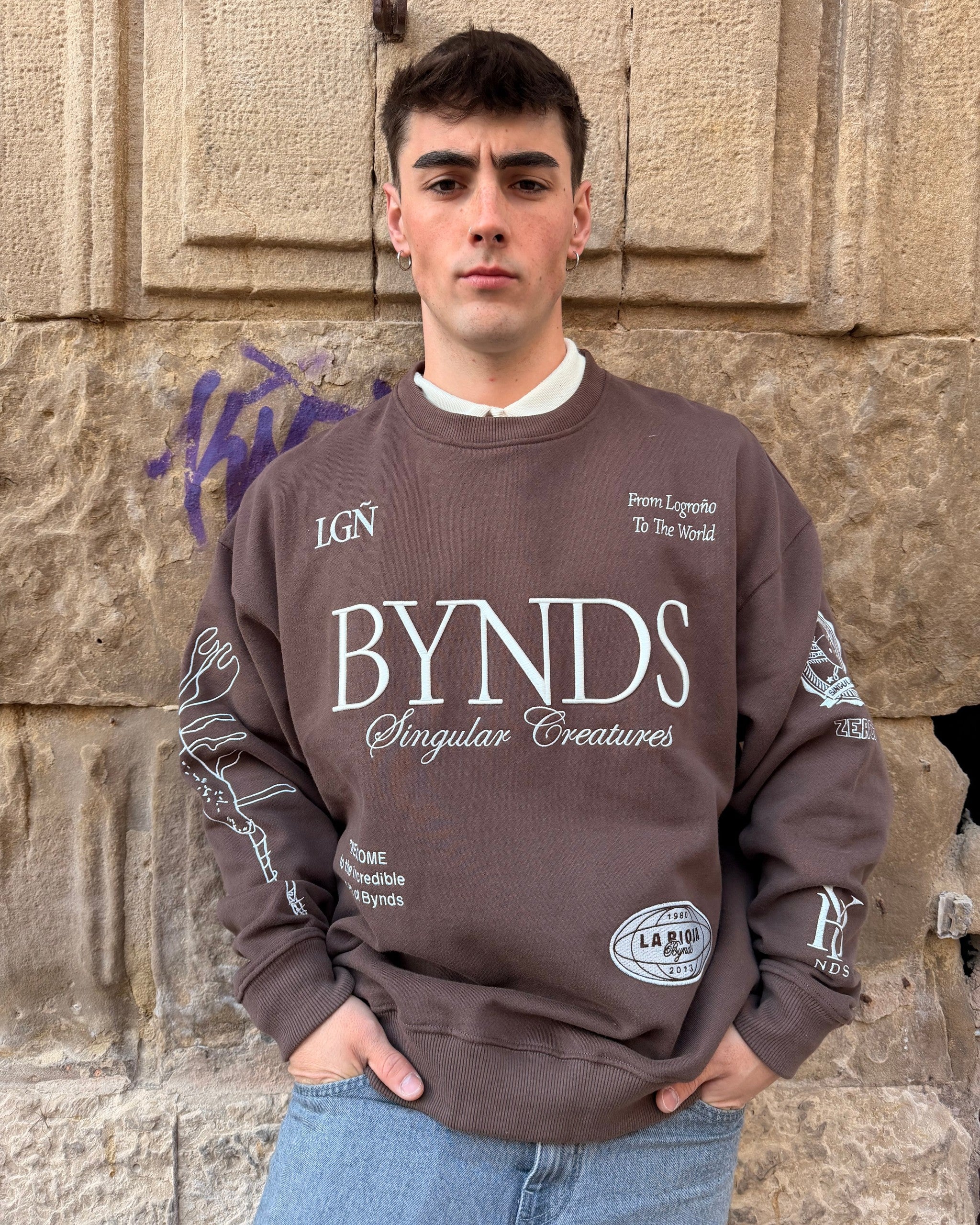BYNDS · rioja-chocolate-sweatshirt · lifestyle