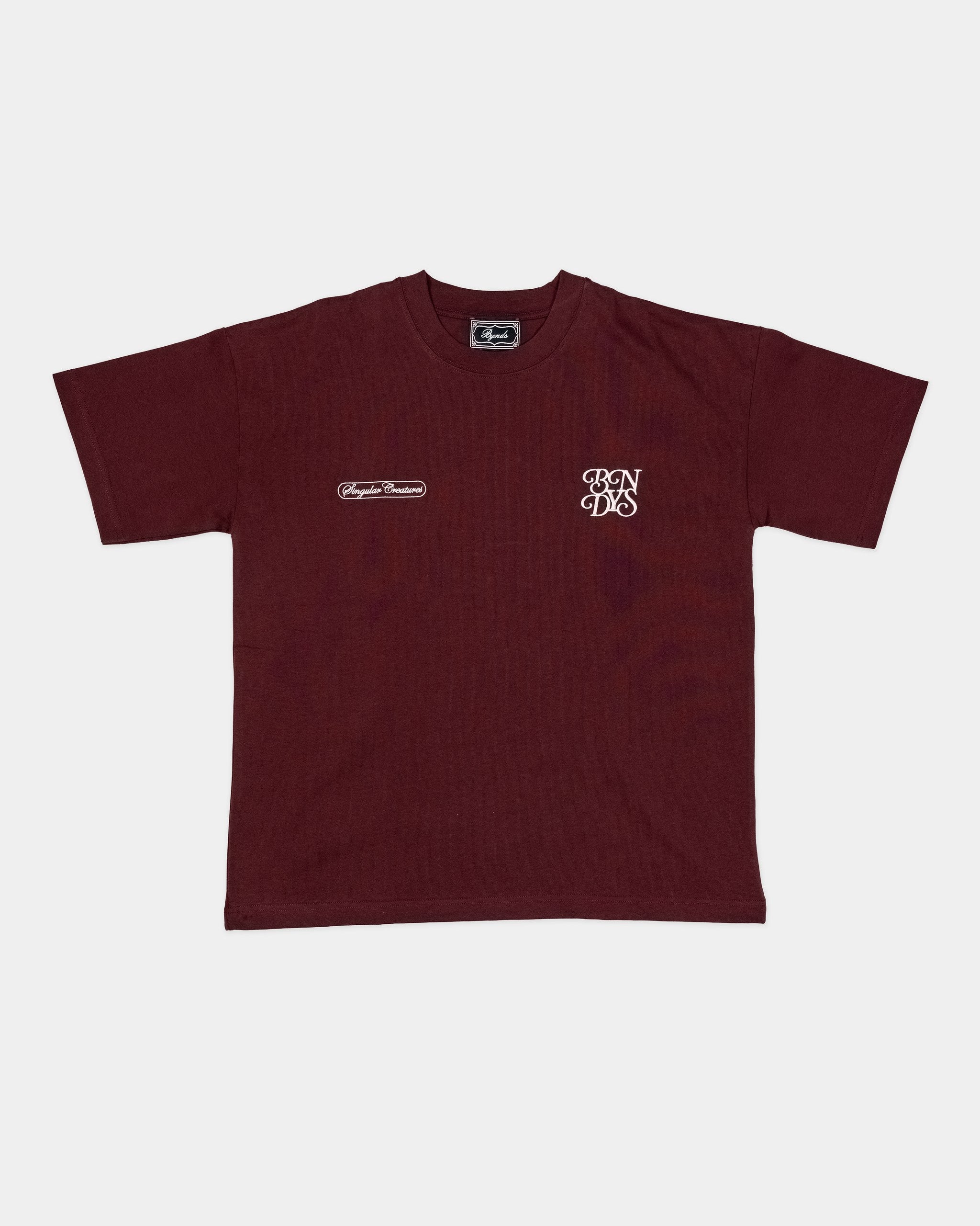 BYNDS · bynds-wine-tshirt · front