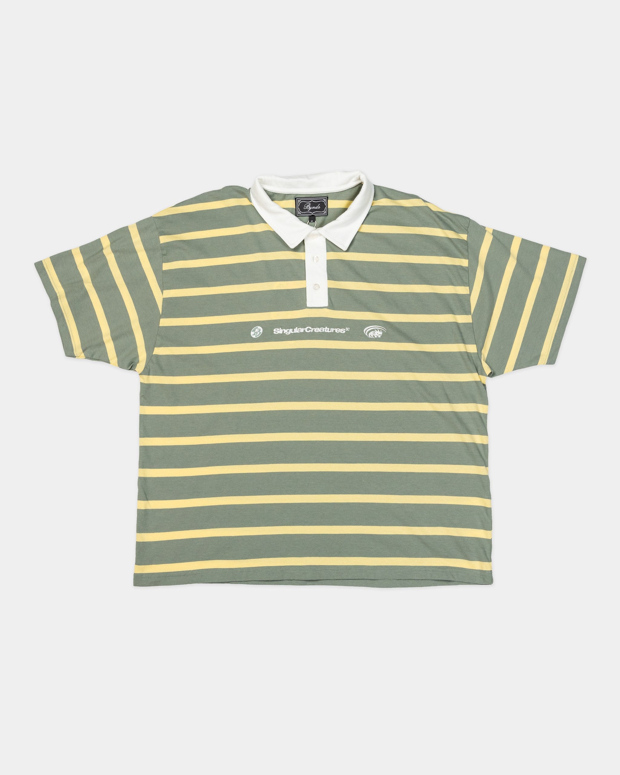 BYNDS · bynds-green-polo · front