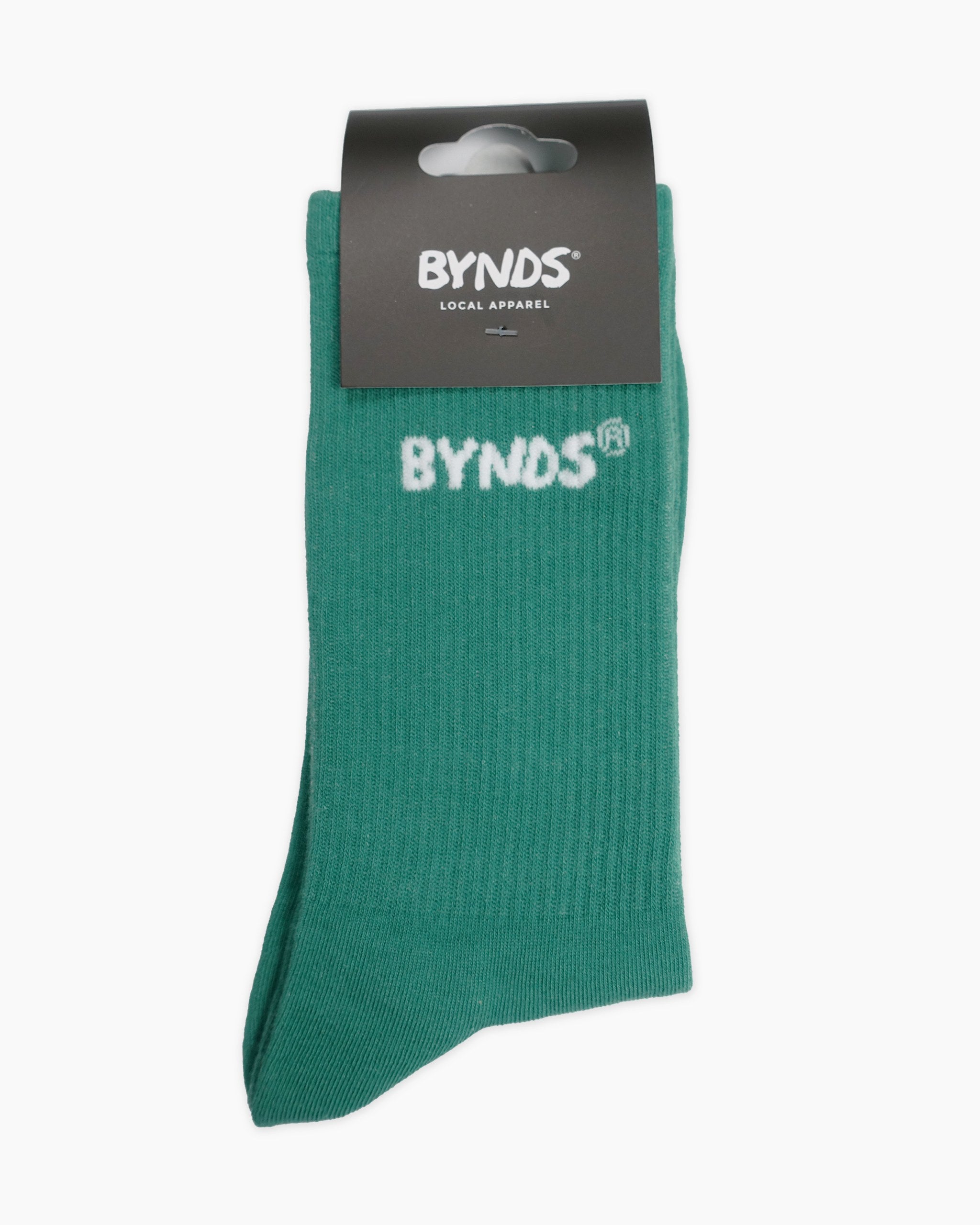 BYNDS · green-socks · front