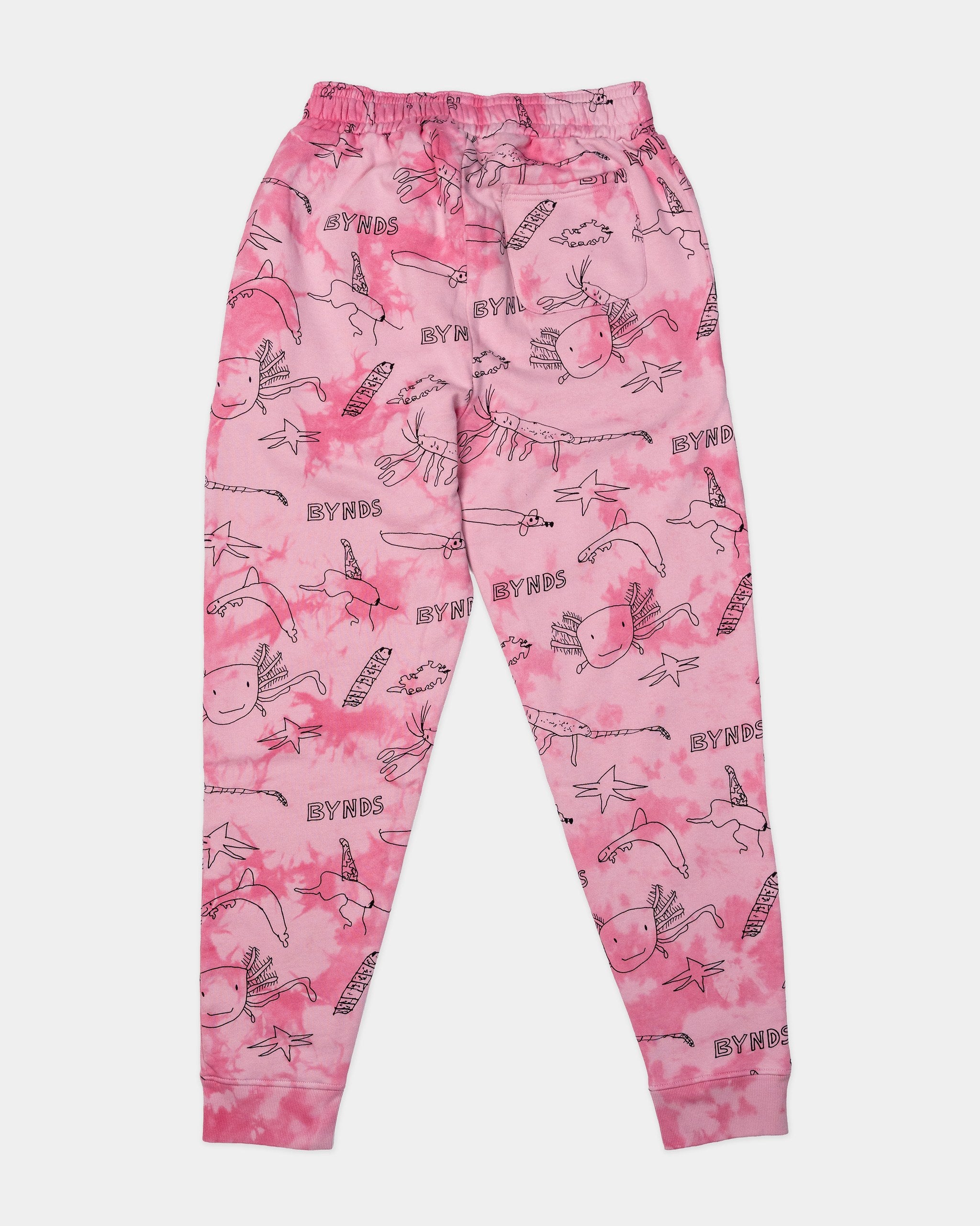 BYNDS · into-the-pink-clouds-sweatpants-tie-dye · back