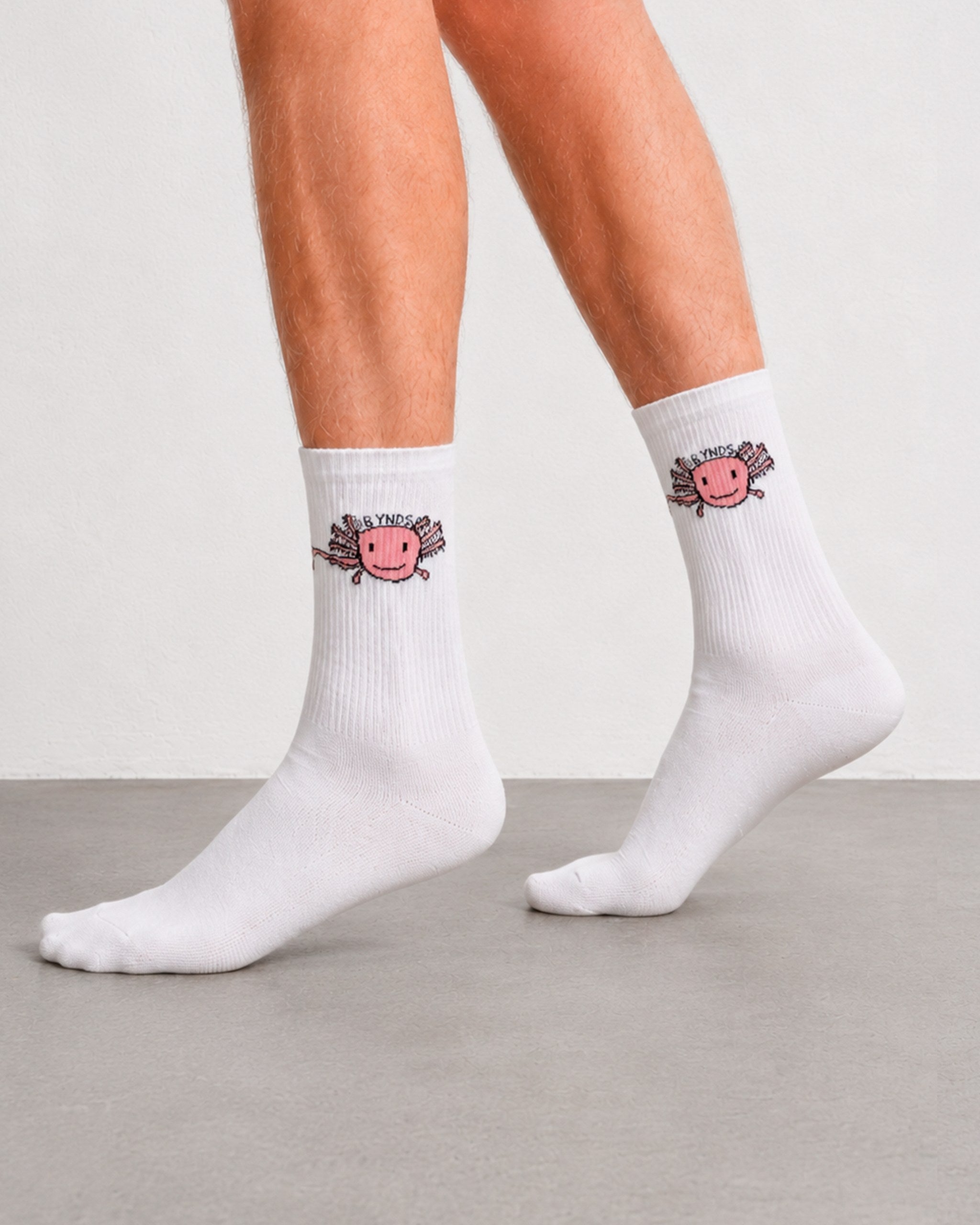 BYNDS · axolotl-white-socks · lifestyle · group-front