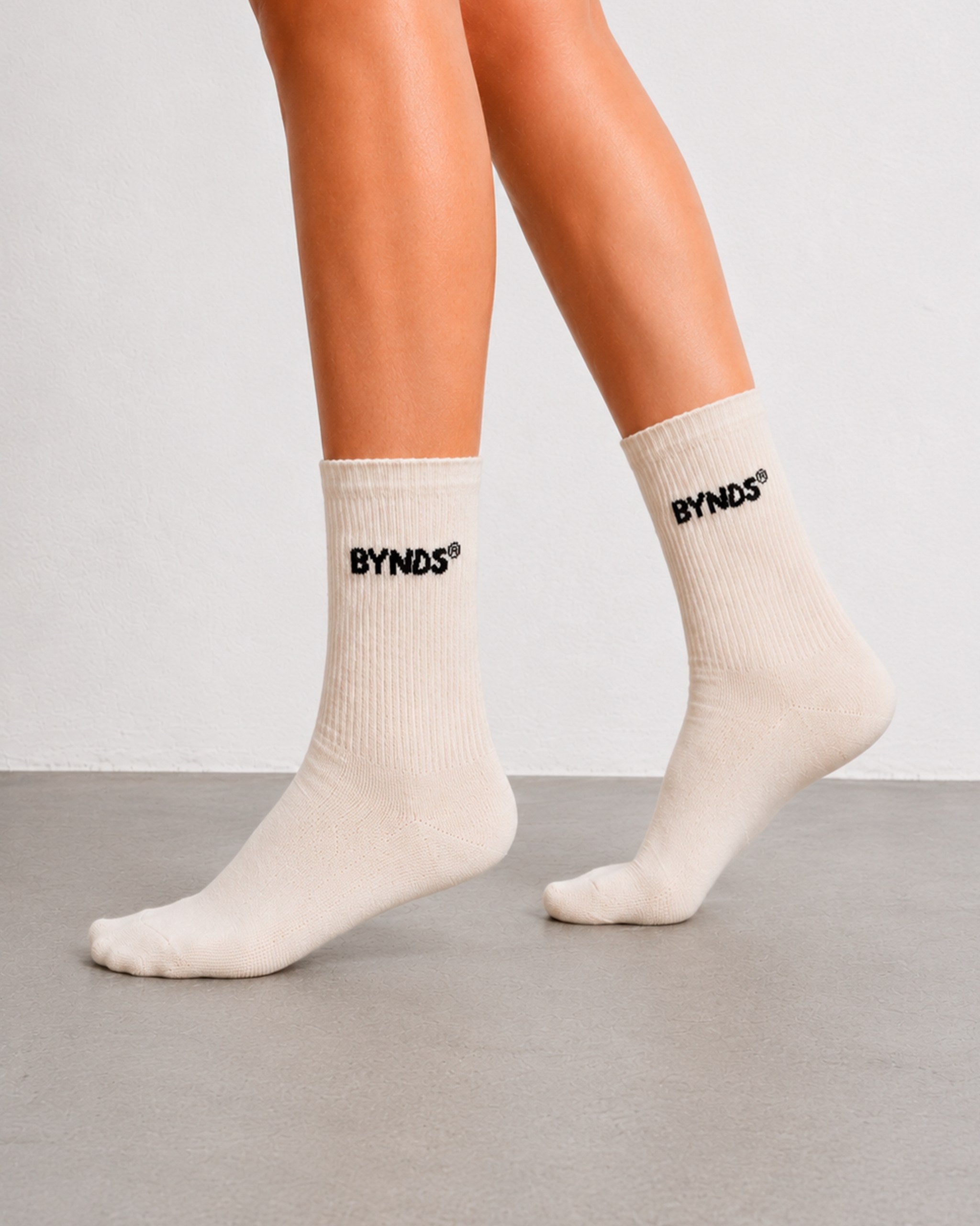 BYNDS · beige-socks · lifestyle · group-front