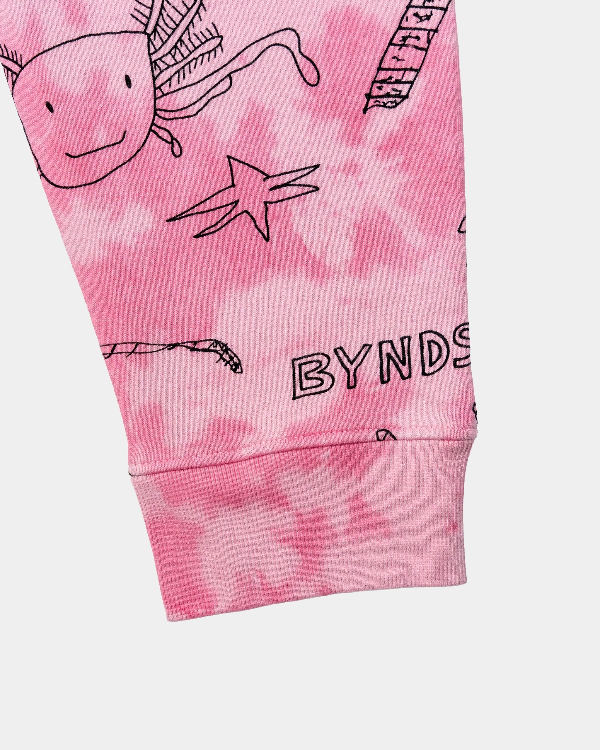 BYNDS · into-the-pink-clouds-hoodie-tie-dye · detail