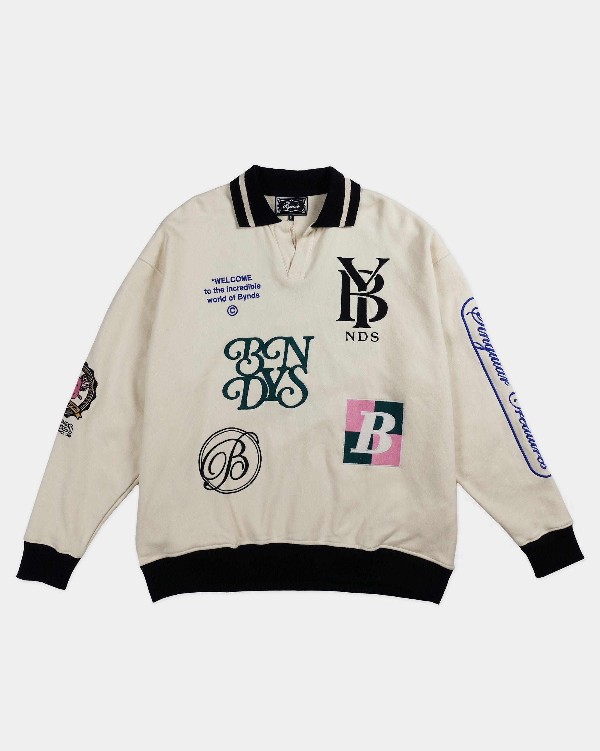 BYNDS · la-rioja-polo-sweatshirt · front