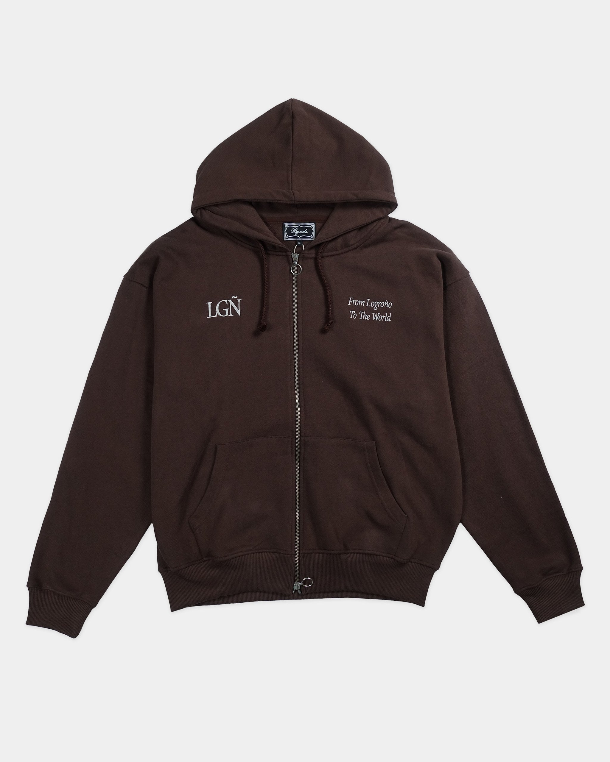 BYNDS · lgn-chocolate-hoodie · front
