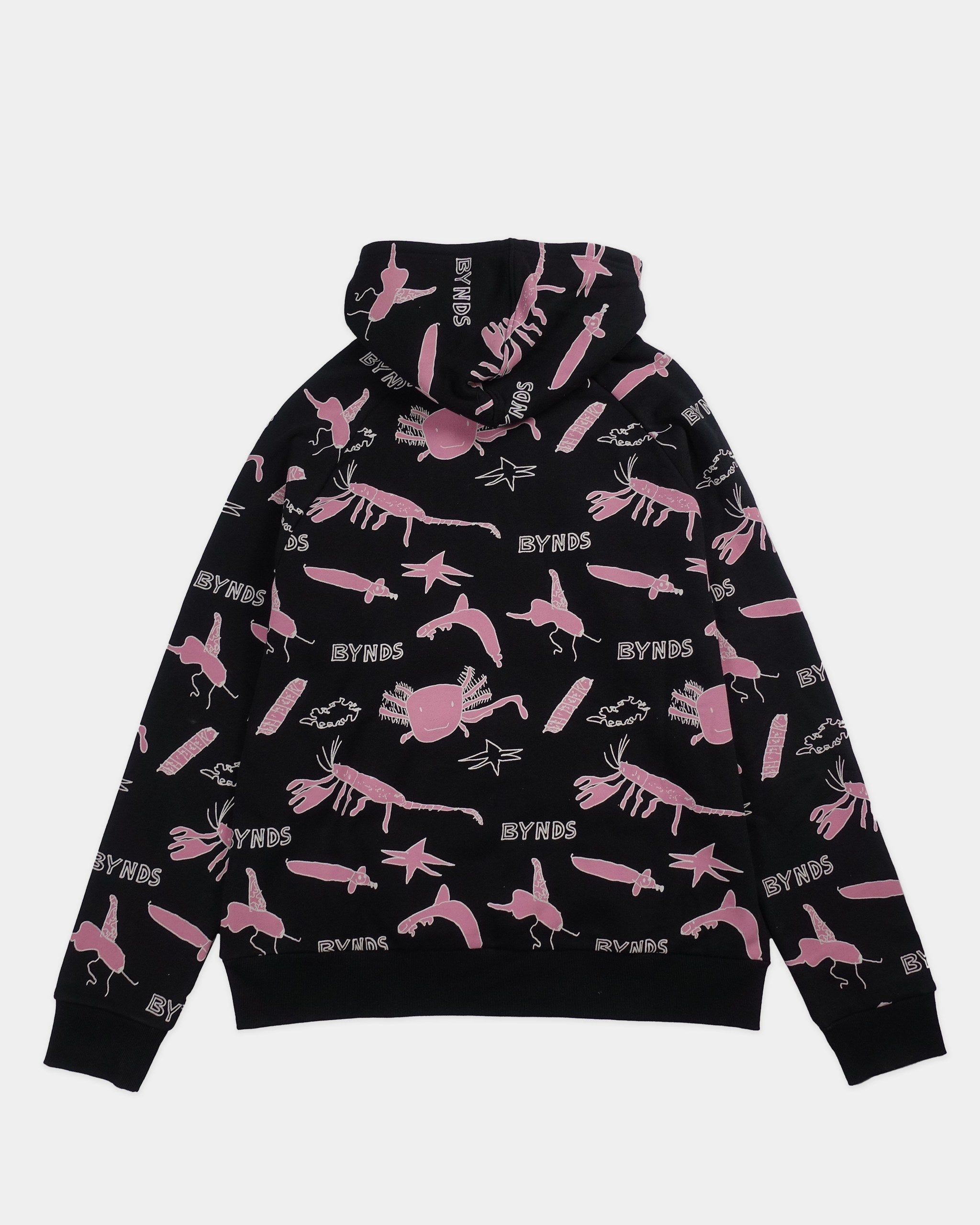 BYNDS · night-party-hoodie-allover-print · back